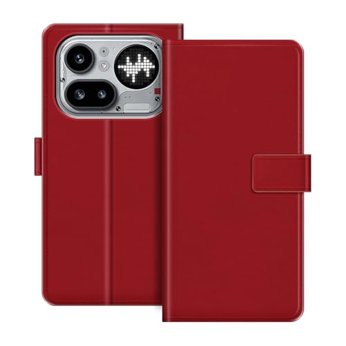 ESACMOT ���U�[�E�H���b�g�P�[�X Nothing Phone 4A Pro 5G A069P �Ƃ̌݊������� �J�[�h�z���_�[���X�^���h�t���蒠�^�P�[�X�A�}�O�l�b�g���J�A�ϏՌ��t�H���I�A�J���t���ȃf�U�C�� (��)