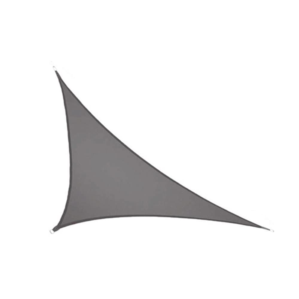 Voile d'ombrage triangle droit contre la chaleur et la pluie sur le balcon
