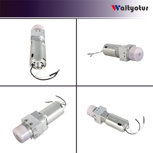 Image of waltyotur Convertible Top Hydraulic Roof Pump Motor and Bracket Replacement for Z4 2-Door Replace 54347193448 54347119633