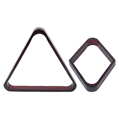 Ensemble de support de boules de billard en bois pour vos soirées entre amis - 2