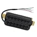 7 String Electric Guitar Humbucker Big Hex Adjustable Dual Coil Pickup Coil Splitting Pickup N8.5K/B14K Output guitar pickup set (Color : Bridge 62mm)
