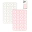 Light Pink & White