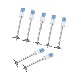 MyyYiTar 150pcs Manual Round Nails for Concrete Nailler Gun,7.3mm Dia.42mm Long Multi-Purpose Steel Nail Wall Fastening Tool Kits Accessories (42mm-Blue)