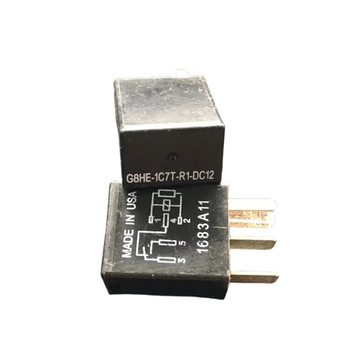 Relais G8HE-1C7T-R1-DC12 panne électrique résolue sur circuit 12VDC 5 broches