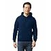 Gildan Men's Fleece Hooded Sweatshirt Navy X-Large