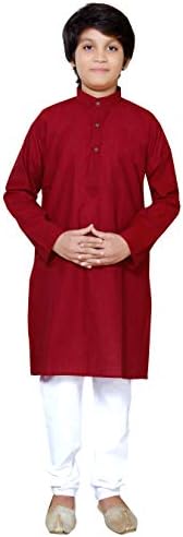 BABA AND BABY Kids traditional ethnic wear cotton kurta pajama set for boys