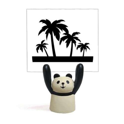 Support pour mémos noix de coco design minimaliste noir mat pour bureau épuré