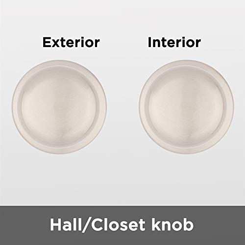 Kwikset 97200-789 Juno Passage Knob, Satin Nickel #TOP1