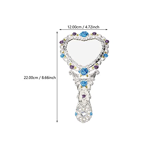 Miroir portable pour maquillage précis sans déformation visuelle - 3