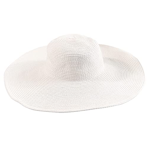 Faltbarer Sonnenhut für Damen - Breiter Sonnenschutz mit Stil