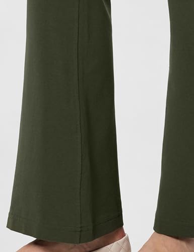Image of Blissclub AM:PM Air Flare Trousers Cotton for Women Above 5'5 ft Tall | Bootcut Trousers and Formal Pants for Women Office wear | Tailored fit