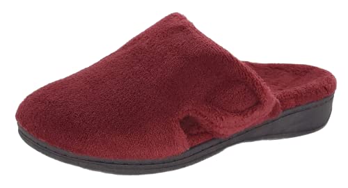 Vionic Women’s Gemma Mule Slipper - Comfortable Spa House Slippers That Include Three-Zone Comfort With Orthotic Insole Arch Support, Soft House Shoes For Ladies Port 8 Medium Us #TOP20