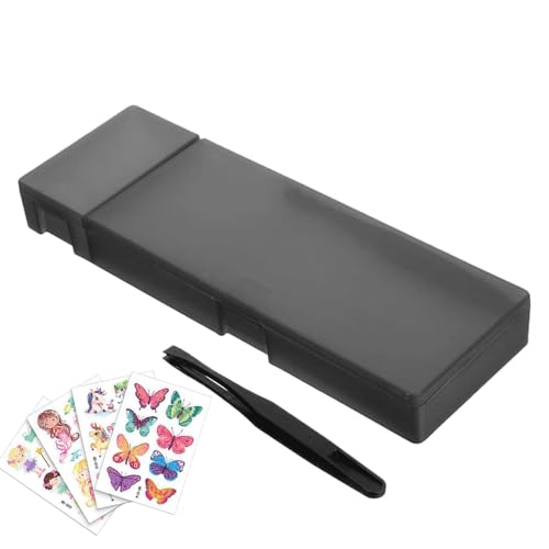 Water Decals Sticker Operated,Portable Operated Sticker Water Decals Moisturizing | Wet Palette with Sponge Tweezers Miniatu Environment As You Release...