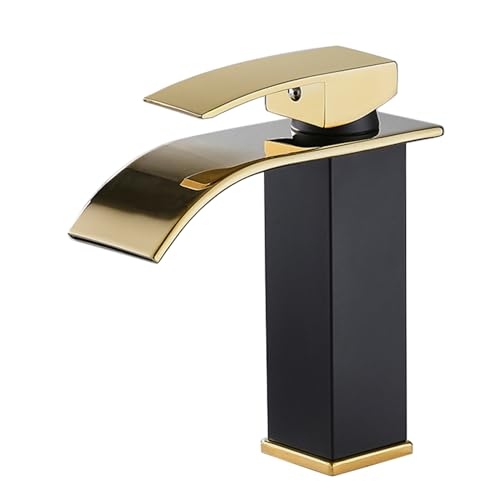 Robinet de lavabo avec bec ultra-fin HLTYGWX et commande monobloc