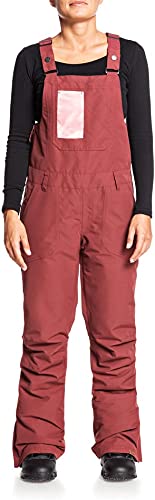 Roxy Rideout Bib Oxblood Red SM (US 3-5)