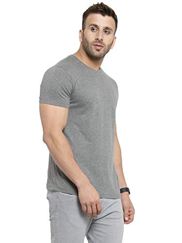 Image of Scott International Biowash T-Shirts for Men's & Boys- Round Neck, Half Sleeves, Cotton, Regular Fit, Stylish, Branded Solid Plain Tshirt for Men- Ultra Soft, Comfortable, Lightweight T-Shirt