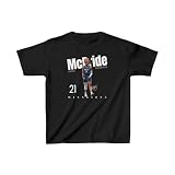 Minnesota Kayla McBride #21 Women Basketball Cartoon Kids Heavy Cotton Tee-KTKMQ001K Black