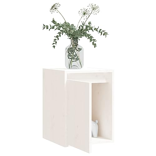 Armoire murale blanche peu encombrante pour studio et bureau - 8