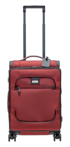 Trolley Stratic Bay S Red valise rigide haut de gamme et robuste