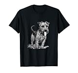 Airedale Terrier Chien de chasse Travail de troupeau T-Shirt