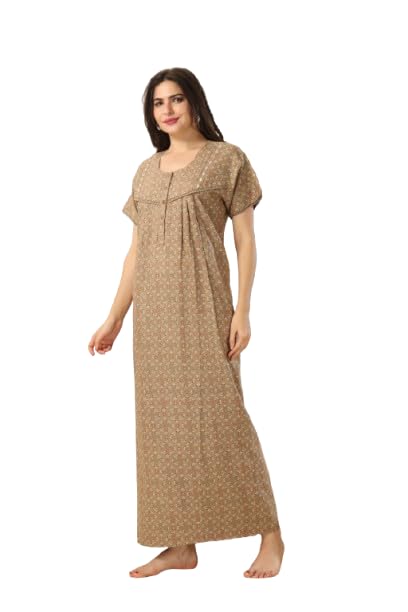 easy mom Round Neck Feeding Nighty-picture-18
