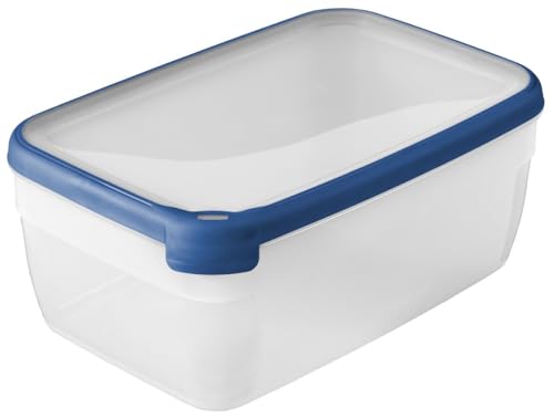 Curver Boîte Grand Chef - Alimentaire Transparente Rectangulaire Plastique - Grande Capacité 5,4L - Boîte Conservation Tous Types d'Aliments - Adapté au Micro-Ondes,...