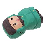 Utilisation décorative polyvalente : que ce soit pour une chambre, un salon ou comme décoration intérieure dans votre bureau, ces petites figurines en bois sculpté à la main embellissent n’importe quel espace grâce à leur forme créative et leur présence apaisante