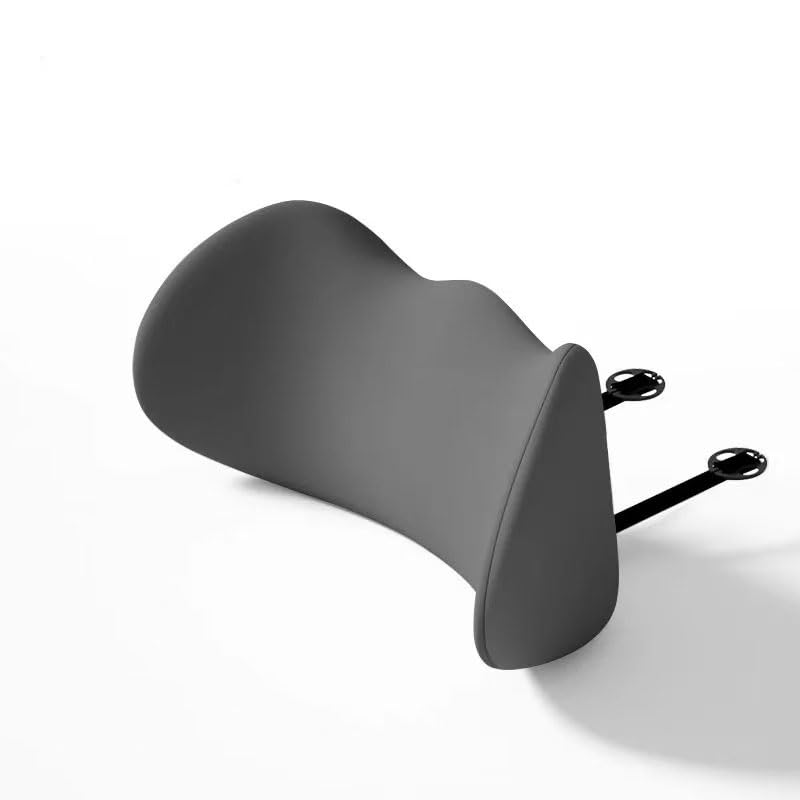 Cojín Lumbar para Coche para BMW X1 (U11) 2022 2023 2024, Almohada Lumbars Ergonómico Lumbar Coche con Esponja Memoria Respaldo Cojín Soporte Lumbar,A