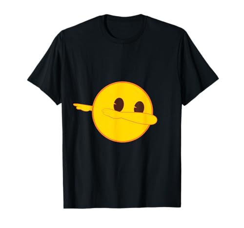 Emoji Dab Dabbing Visage Souriant Jaune Officiel T-Shirt
