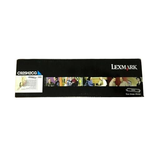 Toner Lexmark C925H2CG de rechange cyan pour impression laser couleur