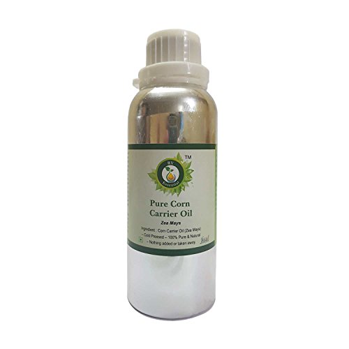 Aceite de maíz | Zea Mays | Para piel | Para cocinar | Sin refinar | Puro aceite de maíz | 100% natural puro | Aceite de maíz prensado en frío | Corn Oil | 630ml | 21oz By R V Essential