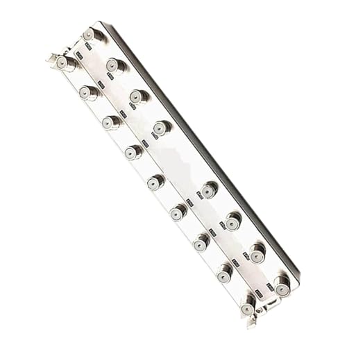 Divisor De TV Satelital 16 Vías 5-2400 MHz, Por Cable, Amplificador Señal, Distribución For, Mezclador RF Fácil Amplia Compatibilidad