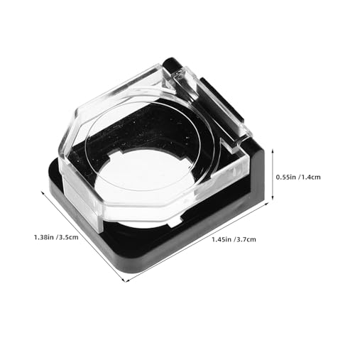 Protector del interruptor antipolvo con cubierta del botón de arranque impermeable de 10 uds 2