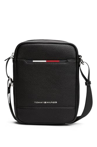 Sac th central mini reporter bds Tommy Hilfiger noir en taille unique pour homme