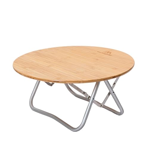 Table de camping portable ronde pour éviter l'encombrement - 2