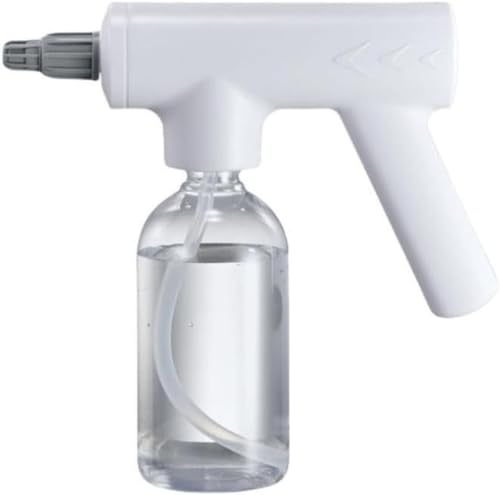 Caywag 電動噴霧器 手持ちじょうろ 2モード水量調整 500mlスプレーボトル ペットボトル取り付け USB充電式 電動噴霧器 回転ノズル付き 花の水やり 車の掃除 屋内屋外 植物 家庭菜園用