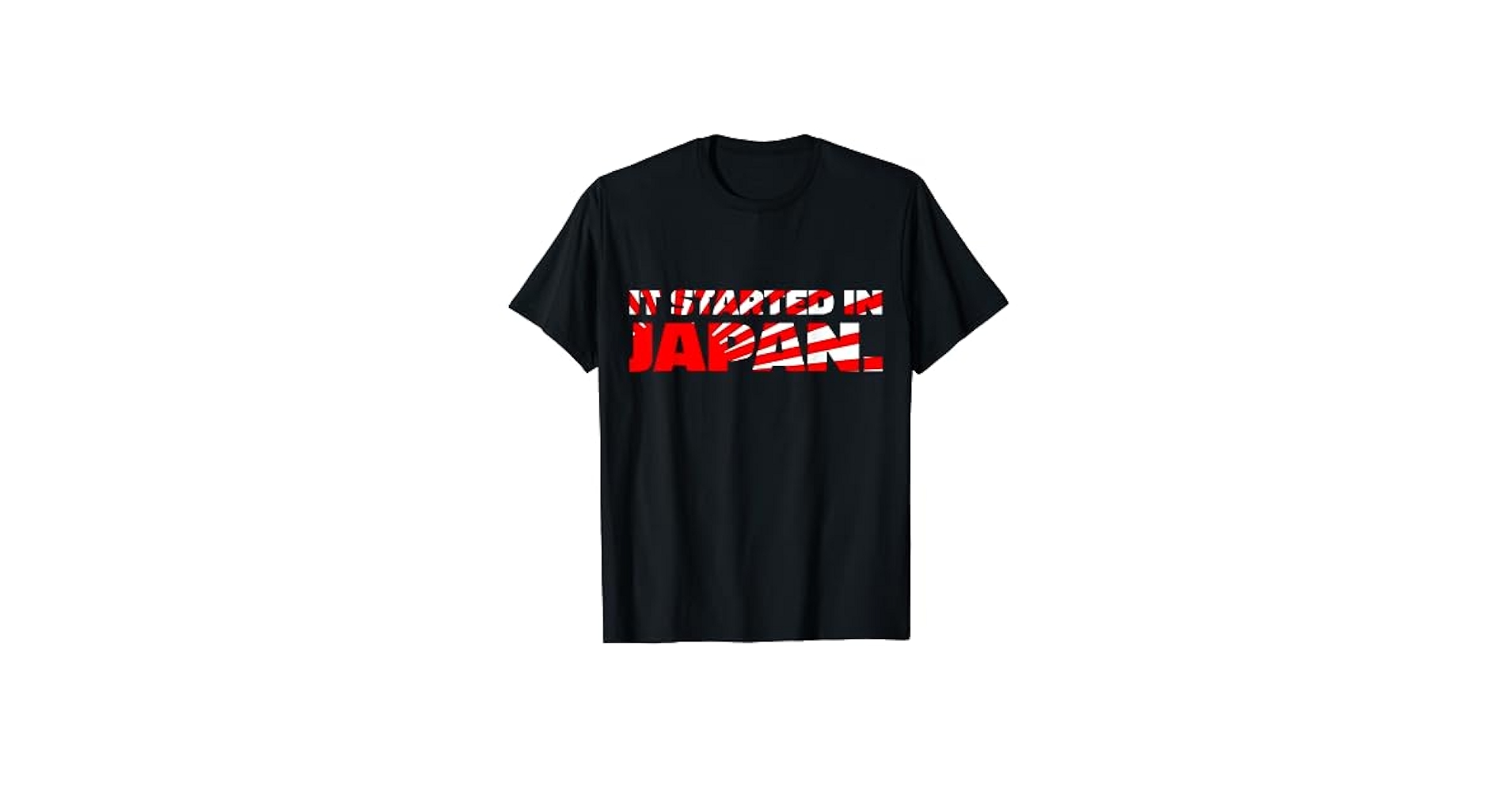 Amazon.com: It Started in Japan JDM Rising Sun T-Shirt