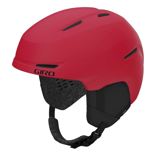 Giro Spur Toddler Ski Helmet - Snowboard Helmet for Boys & Girl - Matte Bright Red - XS (48.5-52cm)