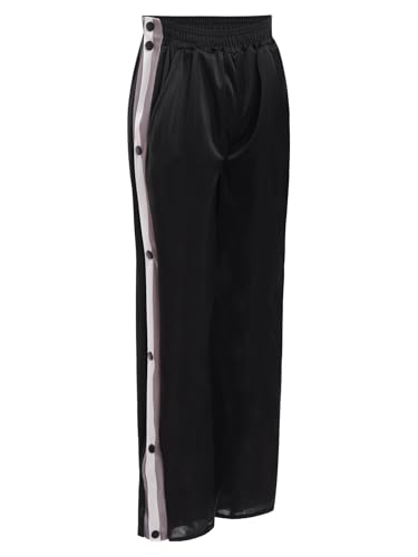 Unisex Kids Breakaway Sweatpants with Pockets Tear-Away Waistband Basketball Pants Post Surgery Bottoms