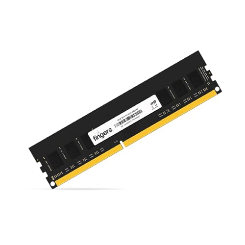 Image of FINGERS Desktop RAM - 16GB Capacity (DDR4, 3200 MHz Unbuffered DIMM Memory, CL22 Latency, Intel /AMD Compatible, Easy Installation, 3-Year Warranty for Enhanced Desktop Performance) Make in India