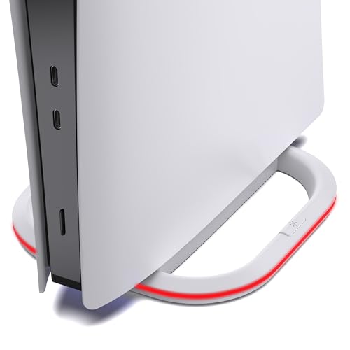 Support vertical PS5 Marque Modèle LED RGB programmables Stabilité maximale - vue 8