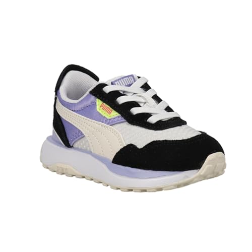 PUMA Toddler Girls Cruise Rider Peony Ac Slip On Sneakers Shoes Casual - White2