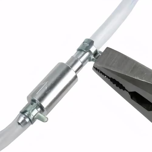 One Way Check Valve Tube Bleeding Tool Kit for Motorcycle Clutch?Brake Bleeder Hose?Cylinder Bench Bleeding Hose (3)