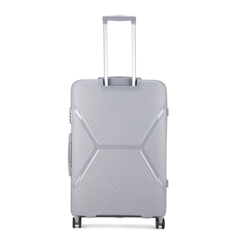 Image of VIP Engage Check-in Hard-Sided Trolley Bag - 76cm for Travel (Large, Light Grey)