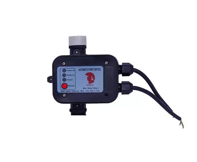 Image of GAUR PUMP Automatic Pump Controller | Smart Water Pump Controller for Motor Protection | Auto Start-Stop | Dry Run Protection | USE 0.5 and 2 hp water pumpI 1 YEAR Warranty-PIPE SIZE 1*1 INCH