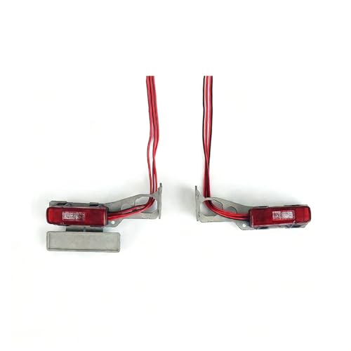 Feu arrière LED camion RC 1/14 accessoire Lesu Tamiya plastique
