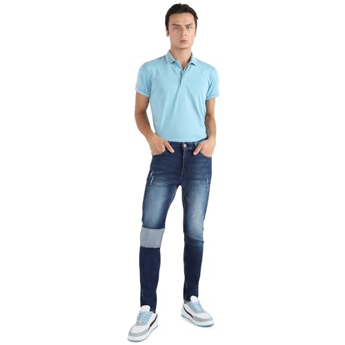 Image of Campus Sutra Men Regular Jeans