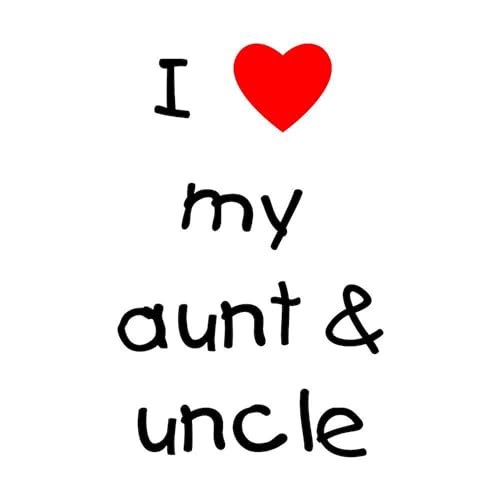 Taza de cerámica CaféPress I Love My Aunt & Uncle 11 oz miniatura 2