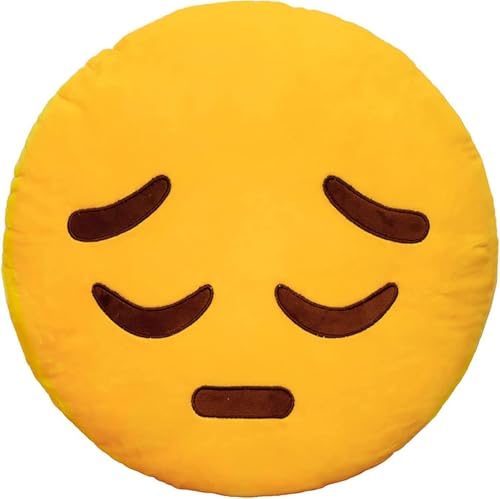 Vnnigmn Cojín Emoji Lindo Muñeca Emoticones