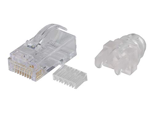 Amazon.co.jp: 日本製線 Cat5e用モジュラープラグ（ラビットラッチ